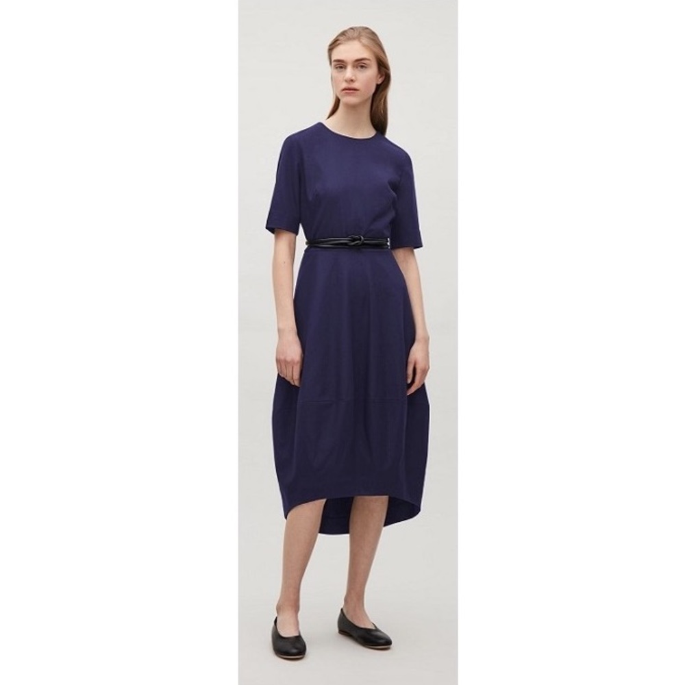 COS • Navy Cocoon Dress